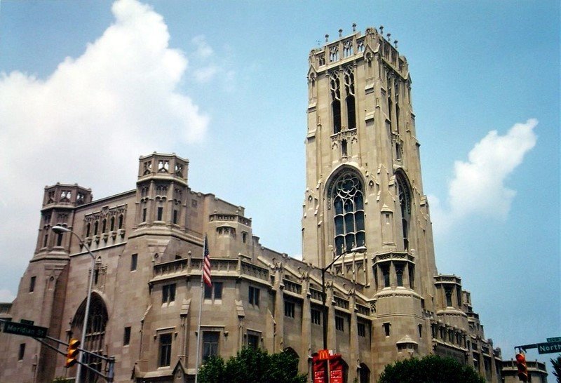EE UU Cathedral Scotish Rite, Indianapolis