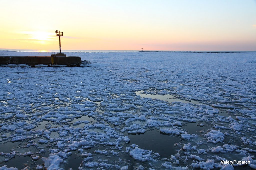 Lake Michigan Frozen