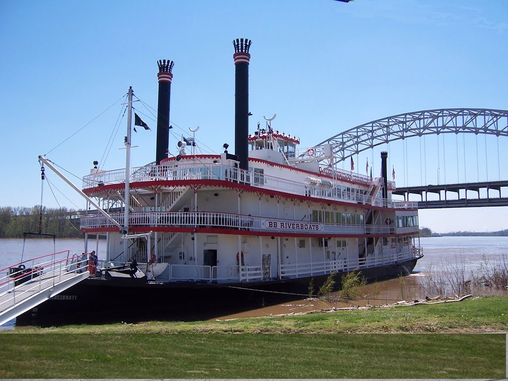 Riverboat beaching