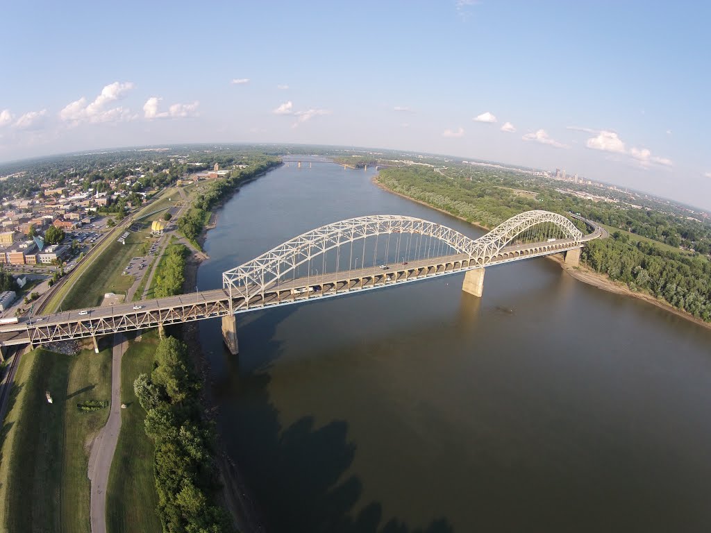 Sherman Minton Bridge, Western View