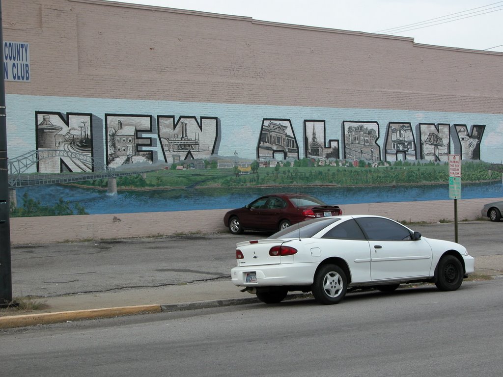 Outdoor Mural, 506 Pearl Street, New Albany, Indiana
