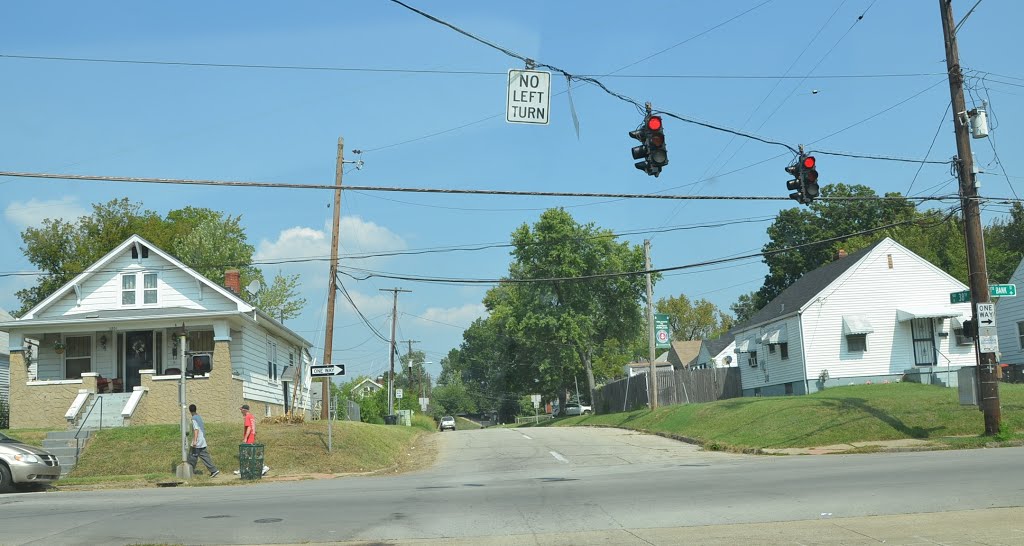 Intersection of Bank Street & 38th Street, Louisville, Kentucky