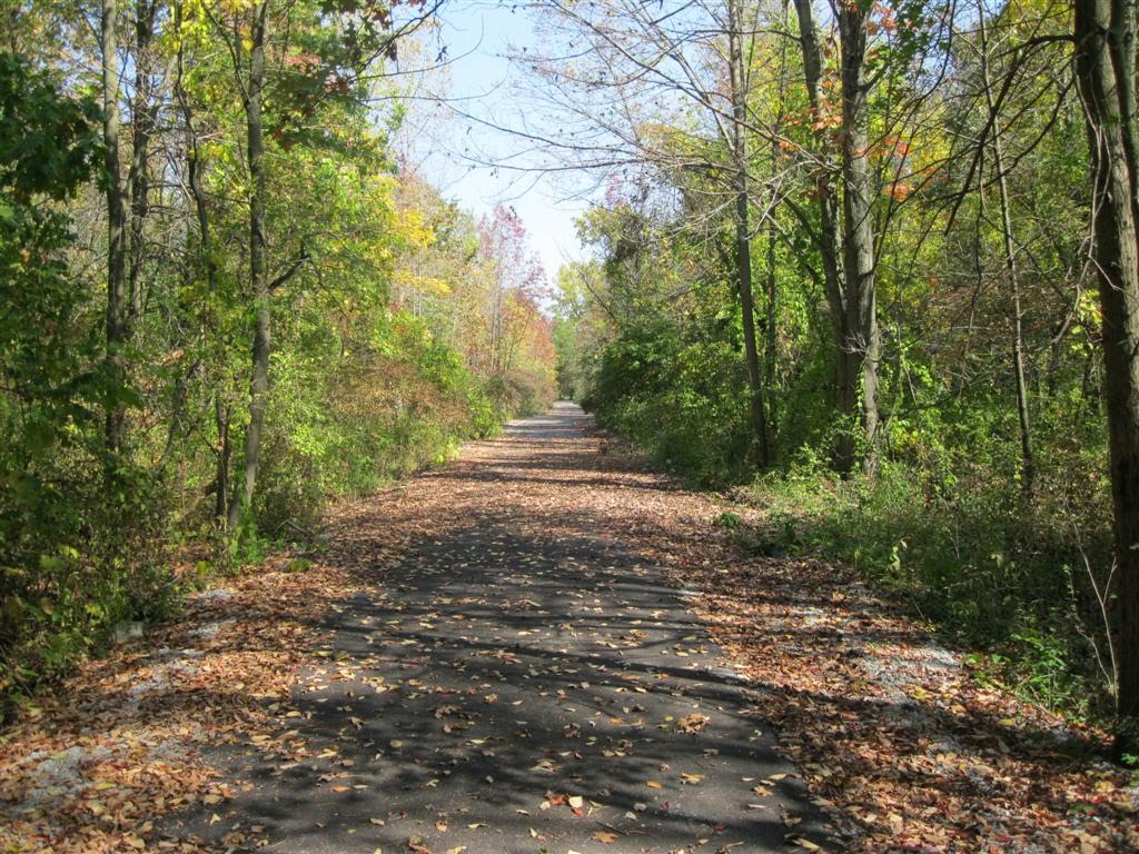 Brickyard Trail east of Howe Road Looking east