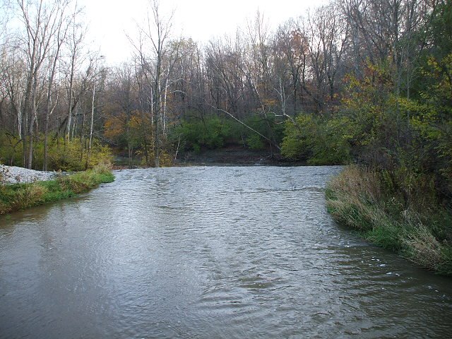 Topside of Thistlewaite Falls