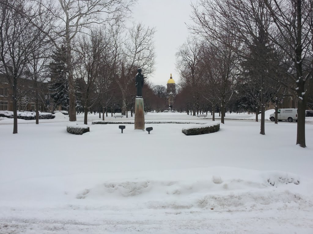 Wintry Notre Dame 3