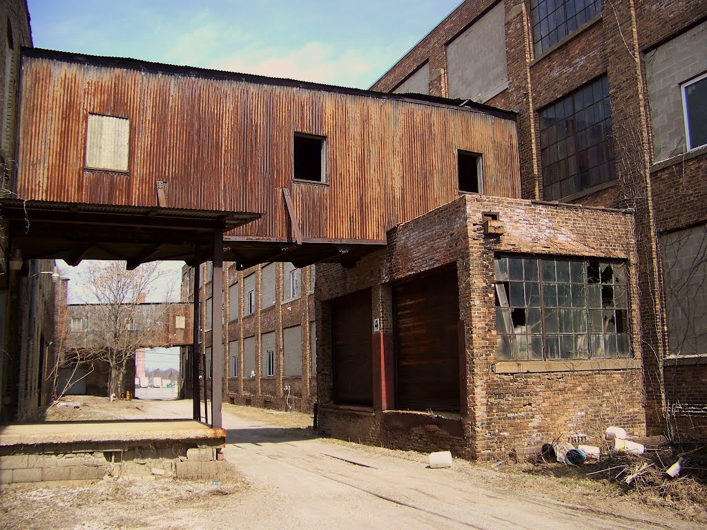 Forlorn Studebaker Corridor, South Bend Indiana