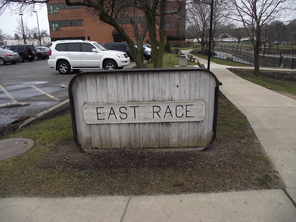 River sign