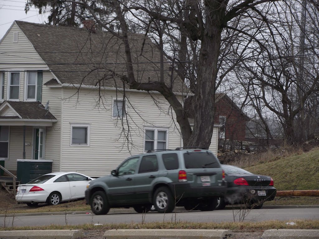 older houses on street