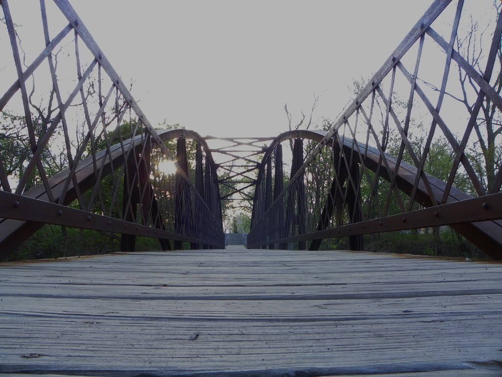 Spy Run Creek Foot Bridge