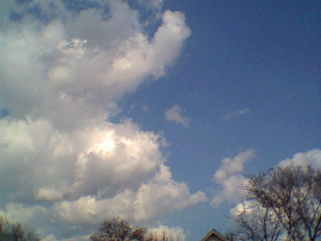 march clouds In Indiana