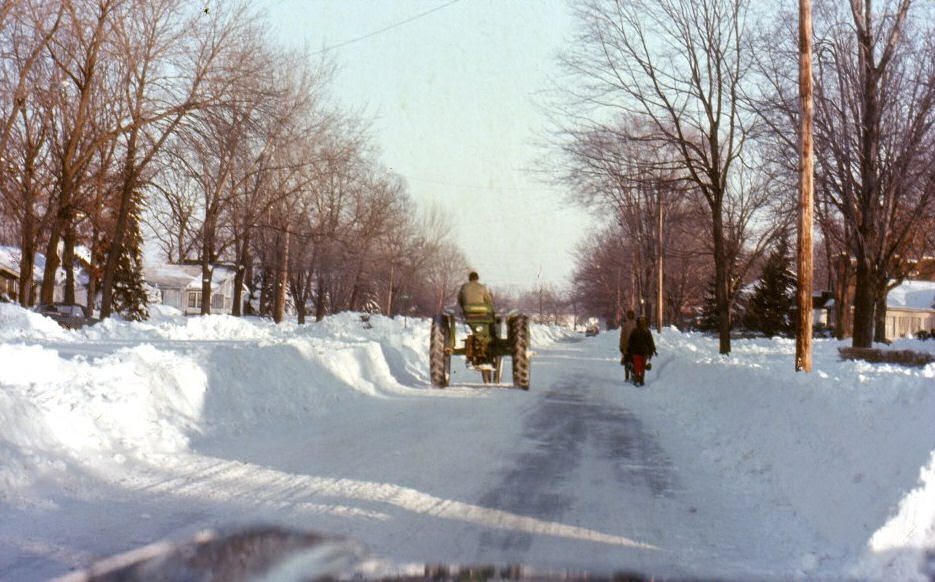 3rd Street in the Snow