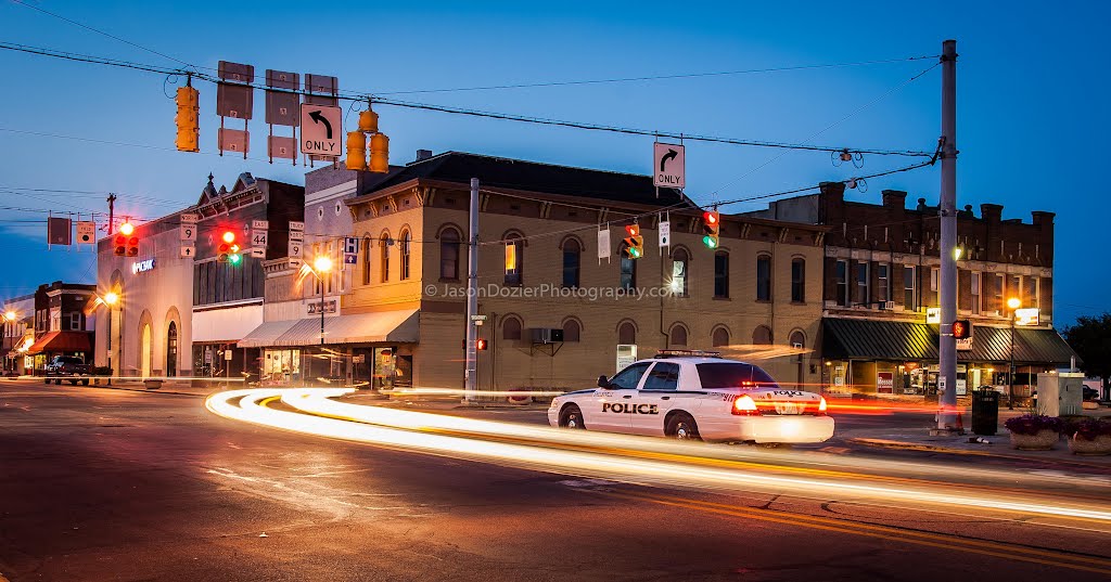 Downtown Shelbyville, Indiana