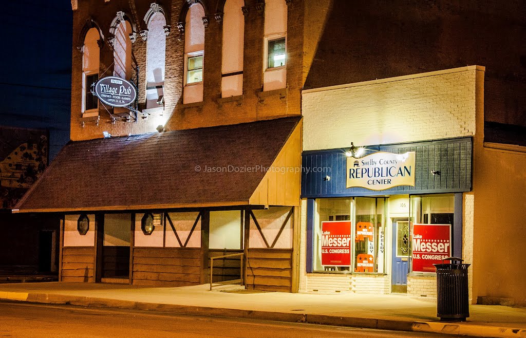 Downtown Shelbyville, Indiana
