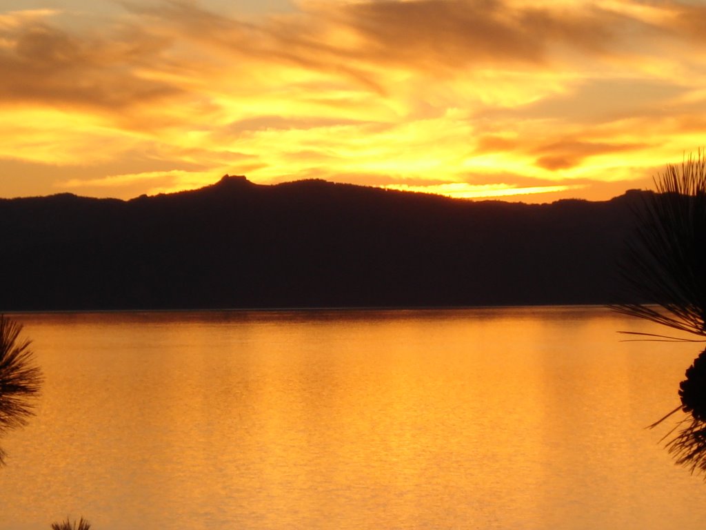 Lake Tahoes Sunset