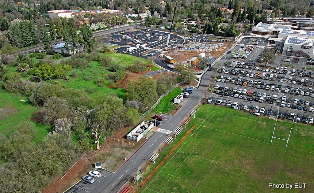 Work near Jesuit High School