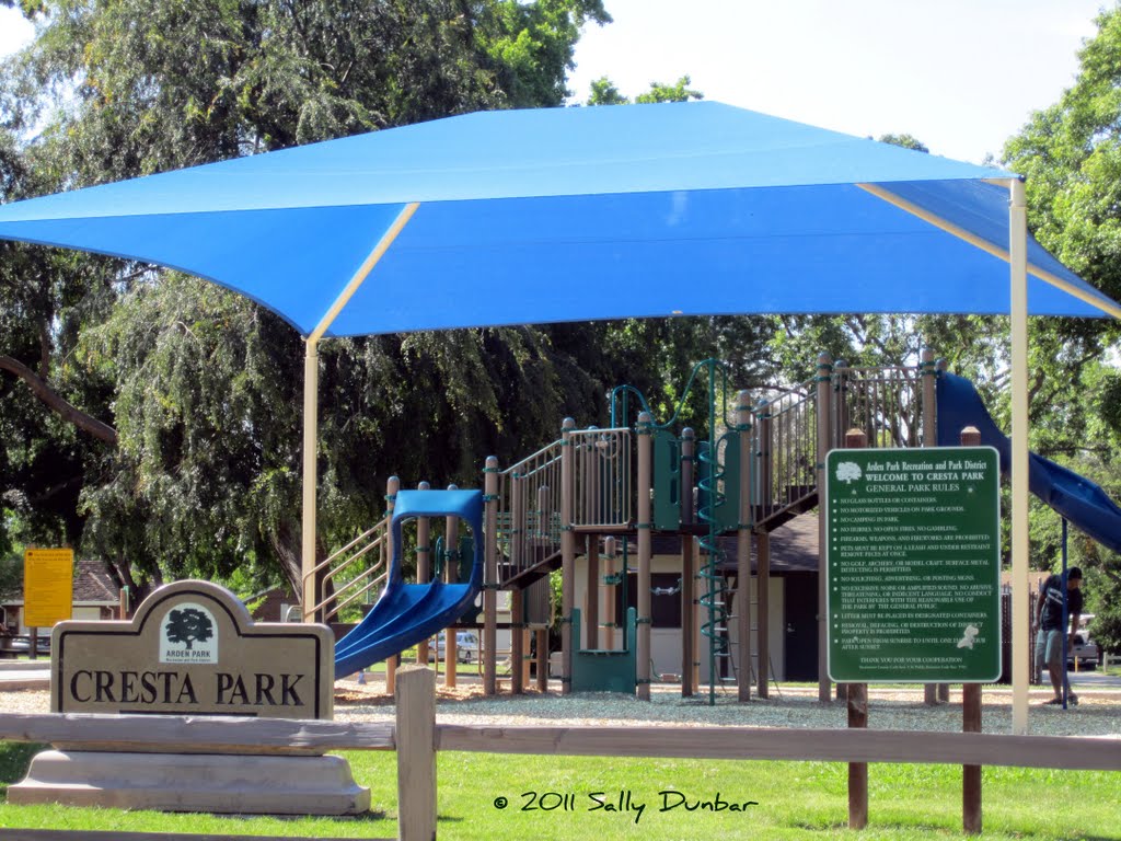 Cresta Park on Cresta Way is one of two parks in Arden Park, Sacramento, CA