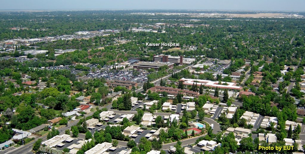 Sacramento from over Arden Way and Watt Ave.