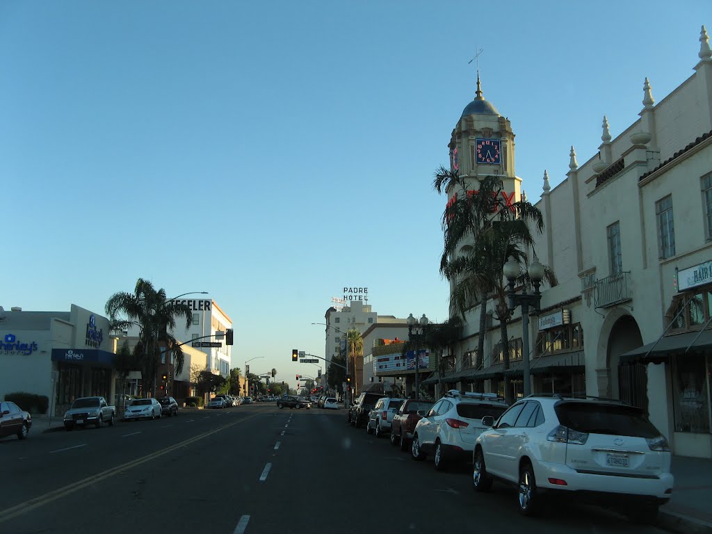 downtown Bakersfield, California