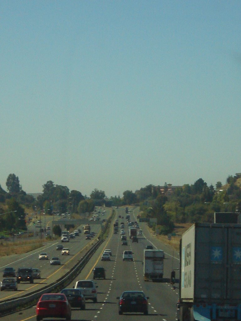 U.S.A. Freeway 80 Sacramento-San Franciso