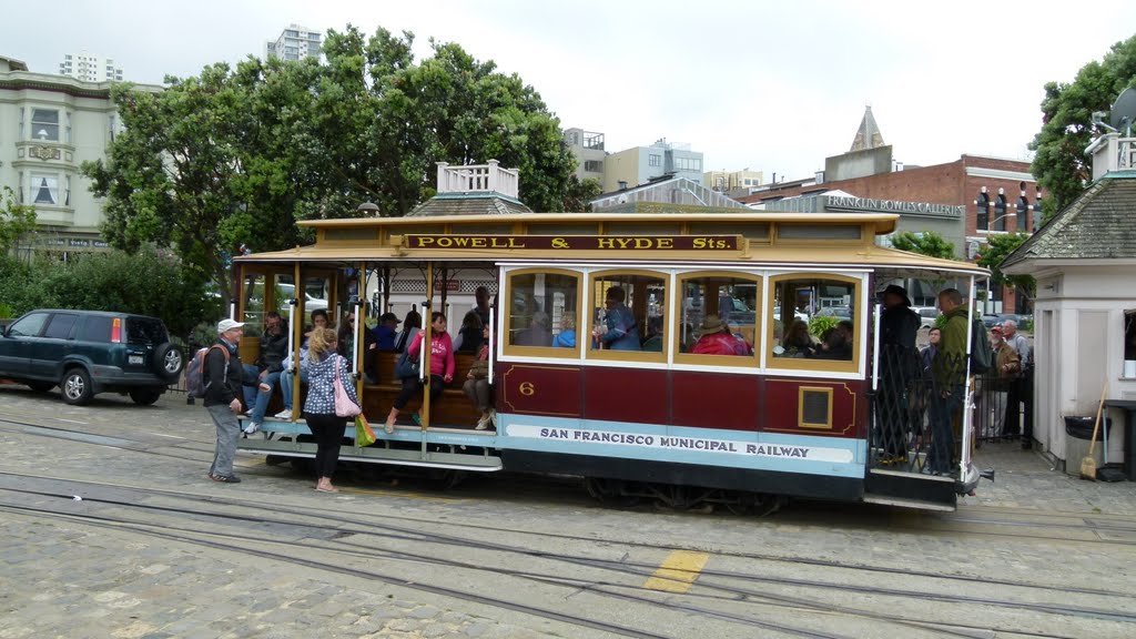 Het trammetje San Francisco