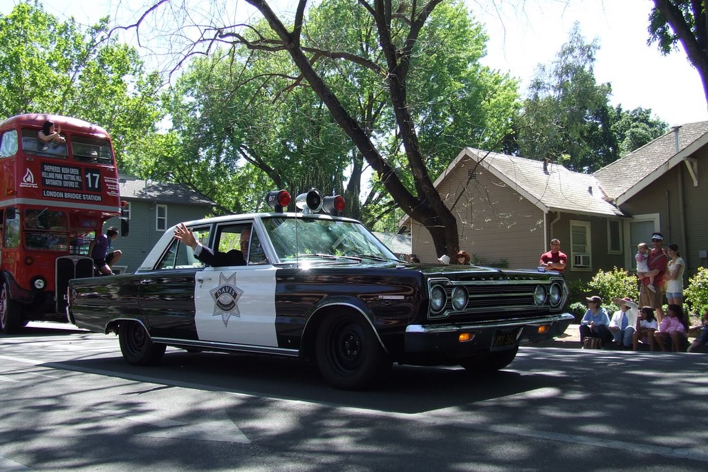 Classic Police Car, Picnic Day 09