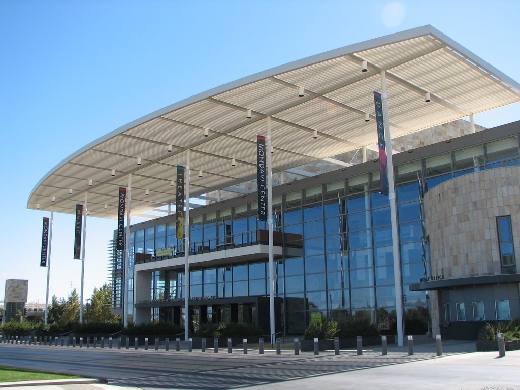 Mondavi Center as seen from the northeast