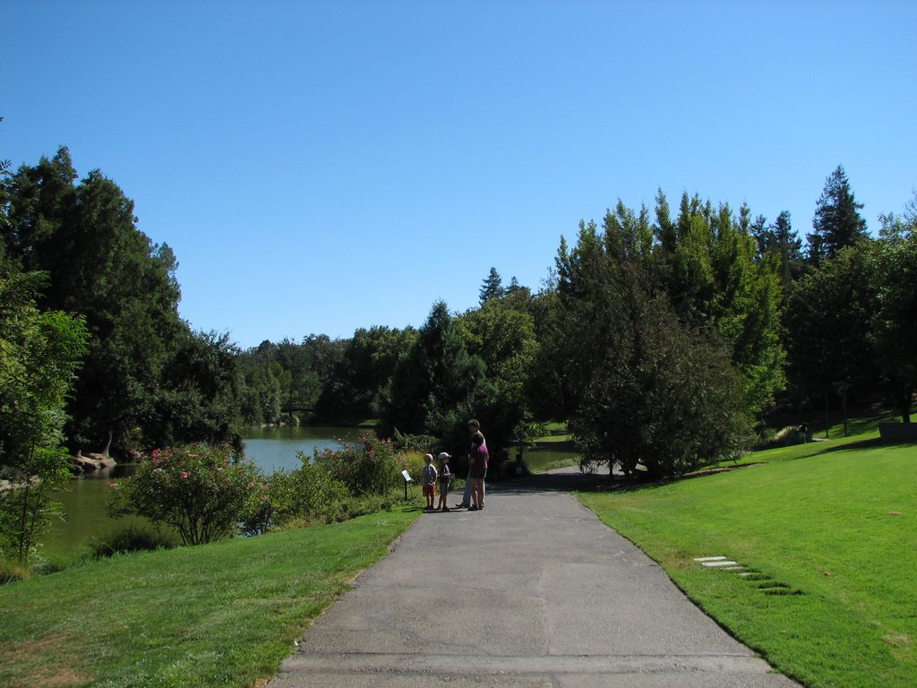 Arboretum park looking southwest