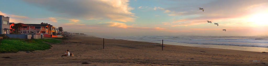 Magnificent Panoramic view... the fantastic beauty of Imperial Beach..... by Mika