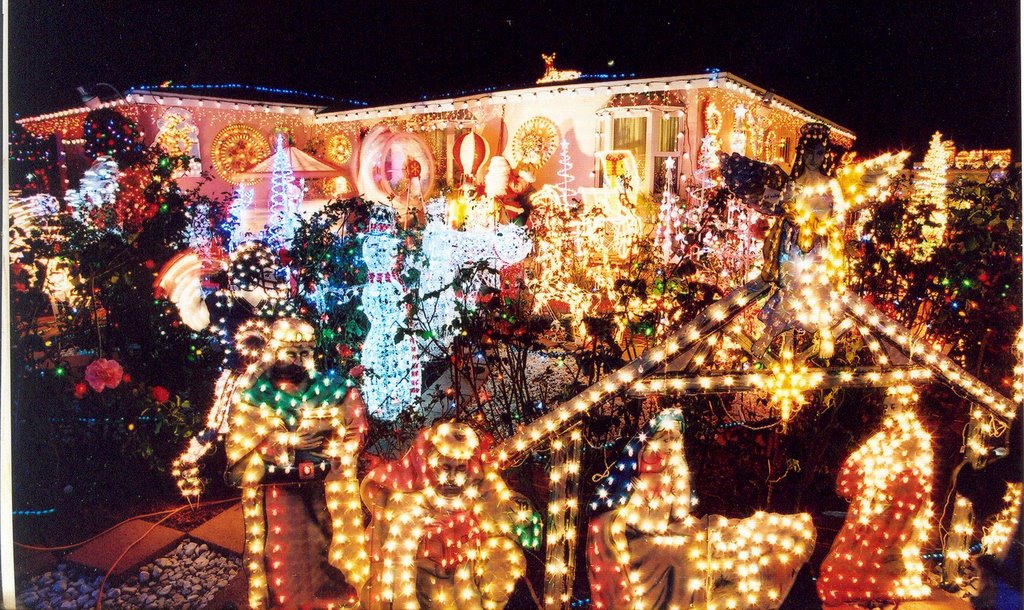 Clinkscales Christmas Lights 2009