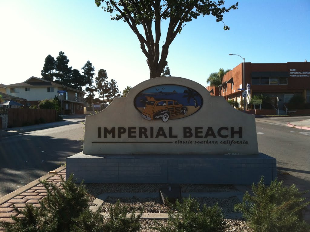 Imperial Beach City Sign