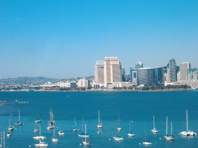 Skyline of Downtown San Diego, California