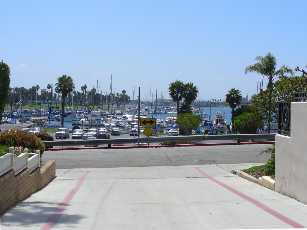 Overlooking Yacht Club from Ynez