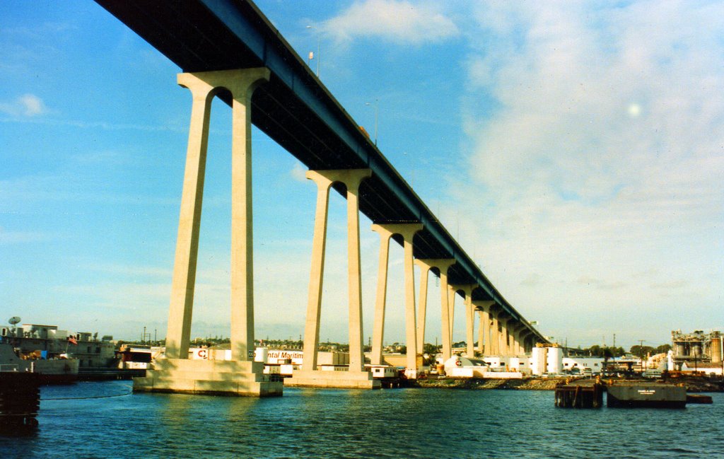 the San Diego Harbor Bridge