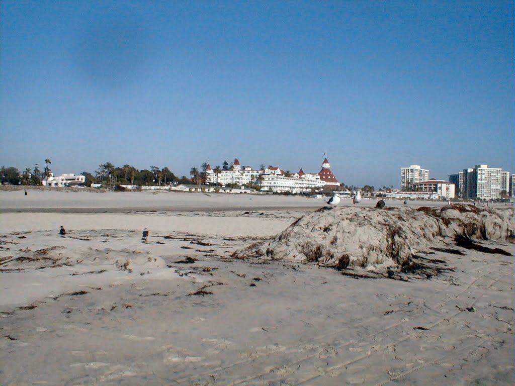 -Coronado- view to Hotel Coronado (2001)