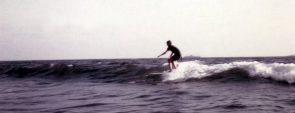 SirFin Surfing at Coronado - June 1967