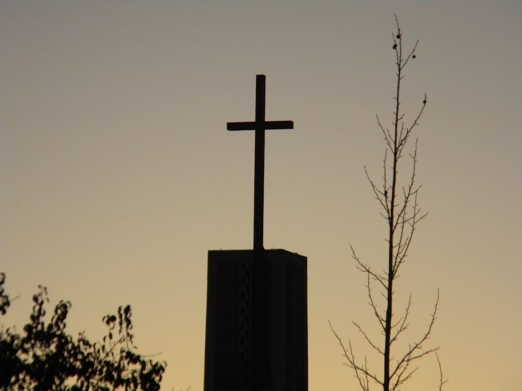 St. Lukes church at sunset