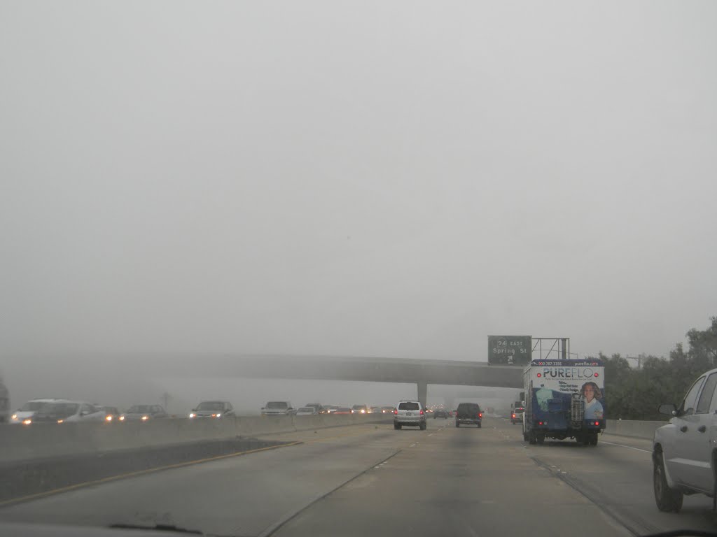 Fog in La Mesa