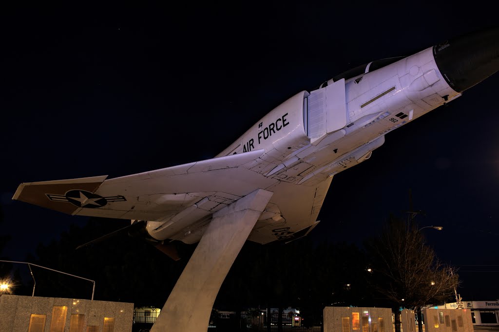 USAF Jet at Boeing Plaza
