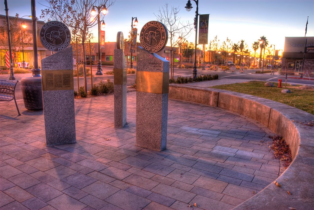 Lancaster Blvd - Aerospace Walk of Honor
