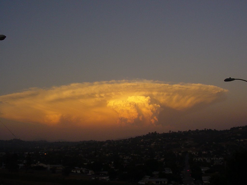 Thunder Cloads over East County, San Diego,CA