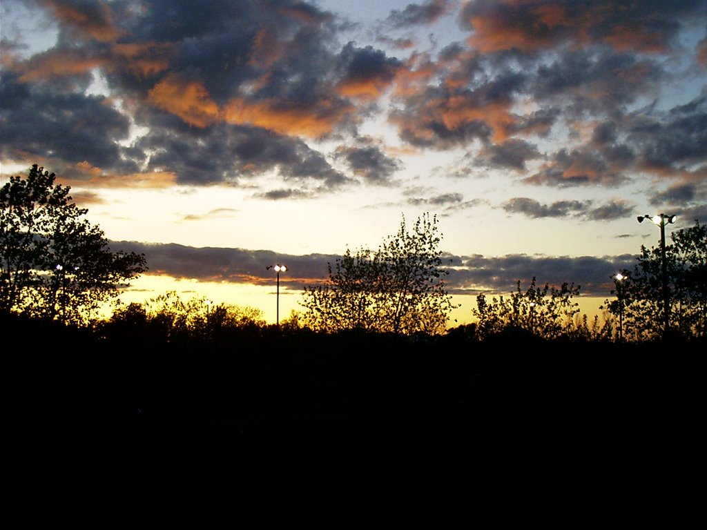 Sunset at the Track