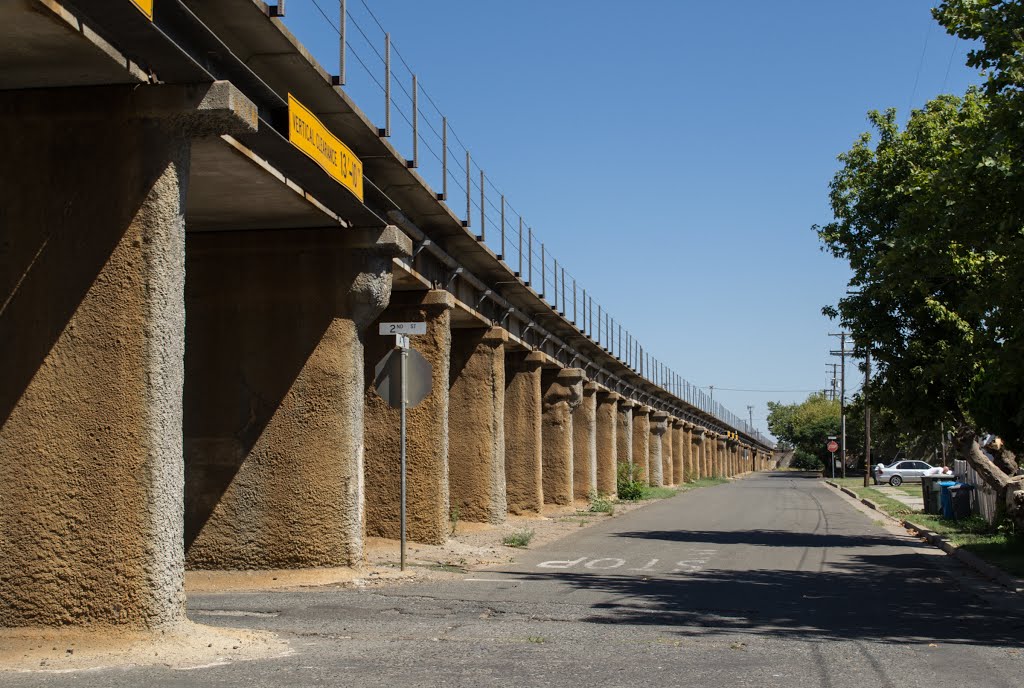 Marysville A street RR  viaduct (0118)