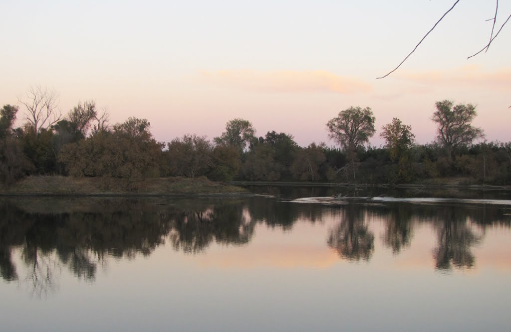 Confluence of Yuba and Feather Rivers