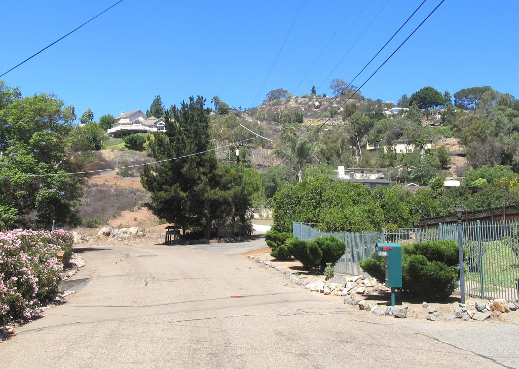 Mt Helix, from Vista de la Cruz