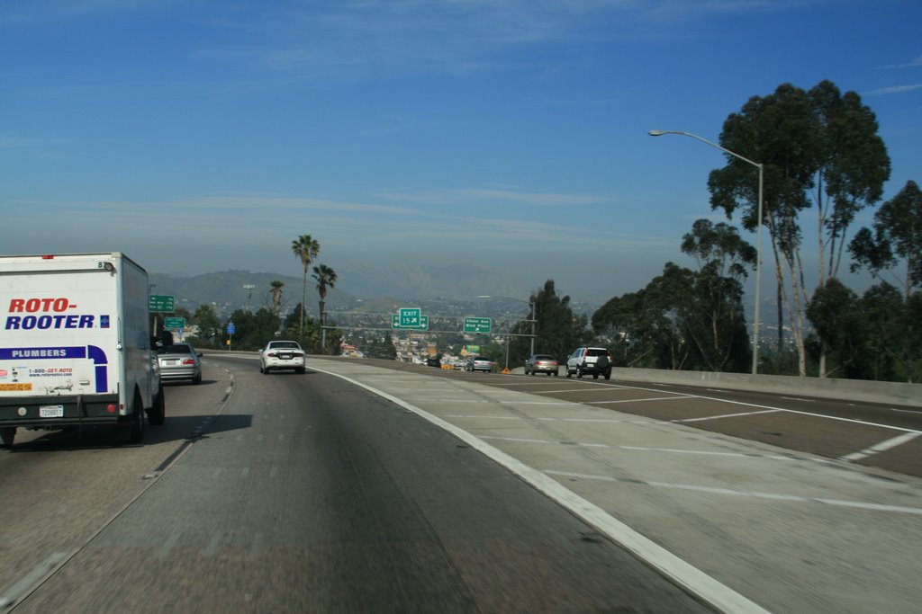 Exit to El Cajon Blvd
