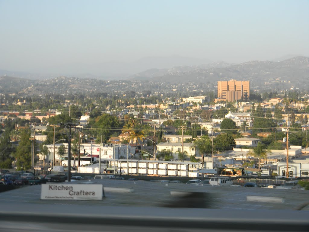 El Cajon from the 8