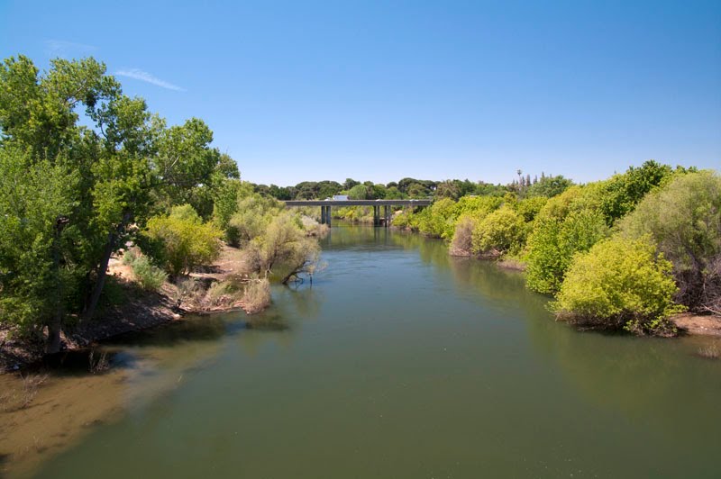 Tuolumne River from The Old 7th St Bridge, 5/2011