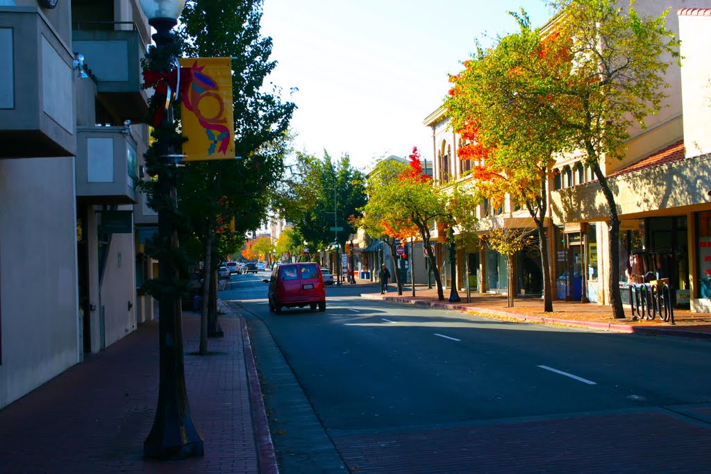 Downtown Napa, California