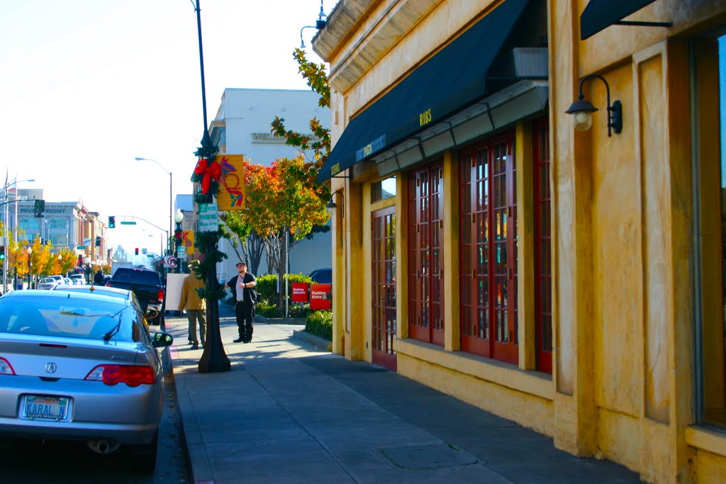 Downtown Napa, California