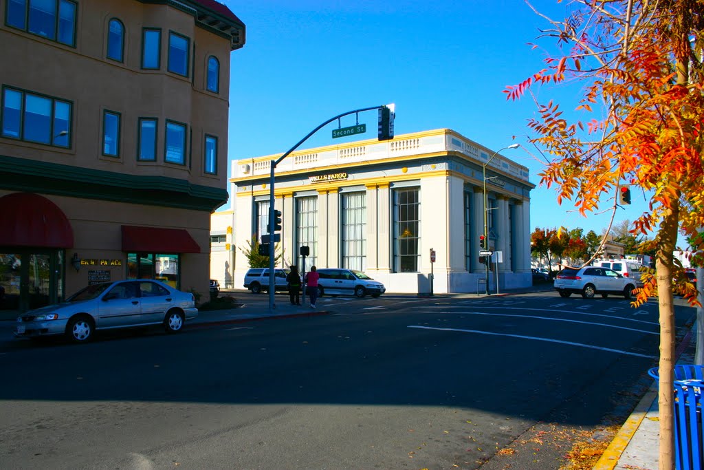 Downtown Napa, California